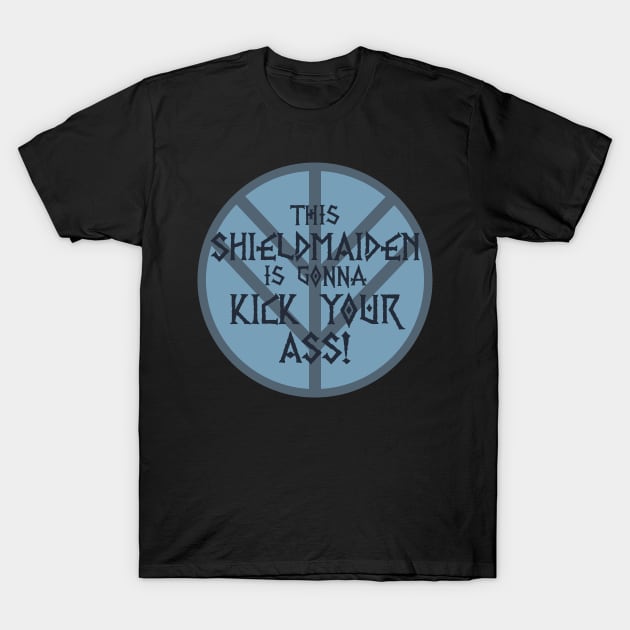 Lagertha's Shieldmaiden T-Shirt by JalbertAMV